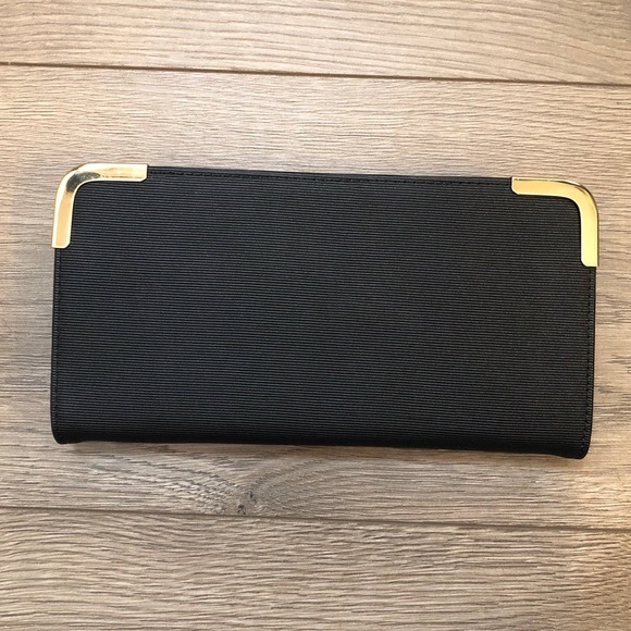 Black & Gold Wallet ✨ - Picture 1 of 3